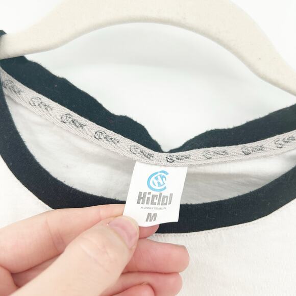 Womens Beyonce Hayden Williams Art Graphic‎ Baseball Cotton T-Shirt Size M White - Picture 3 of 6